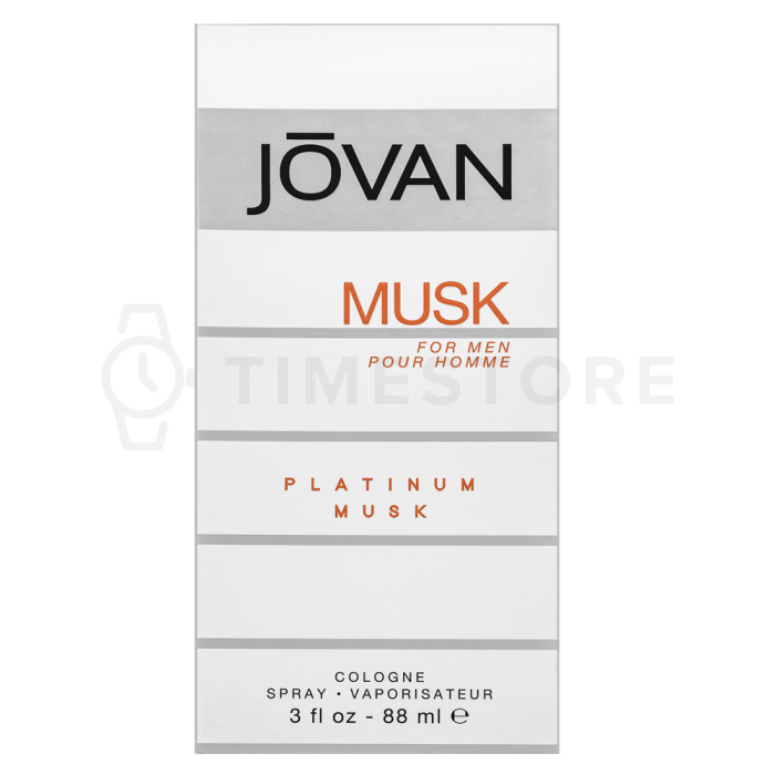 Jovan Musk Platinum Musk одеколон за мъже 88 ml