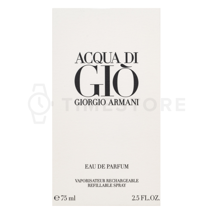 Armani (Giorgio Armani) Acqua di Gio Pour Homme - Refillable parfémovaná voda pro muže Refillable 75 ml