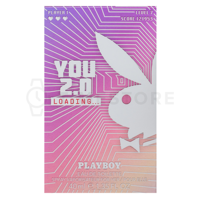 Playboy You 2.0 Loading For Her Eau de Toilette para mujer 40 ml