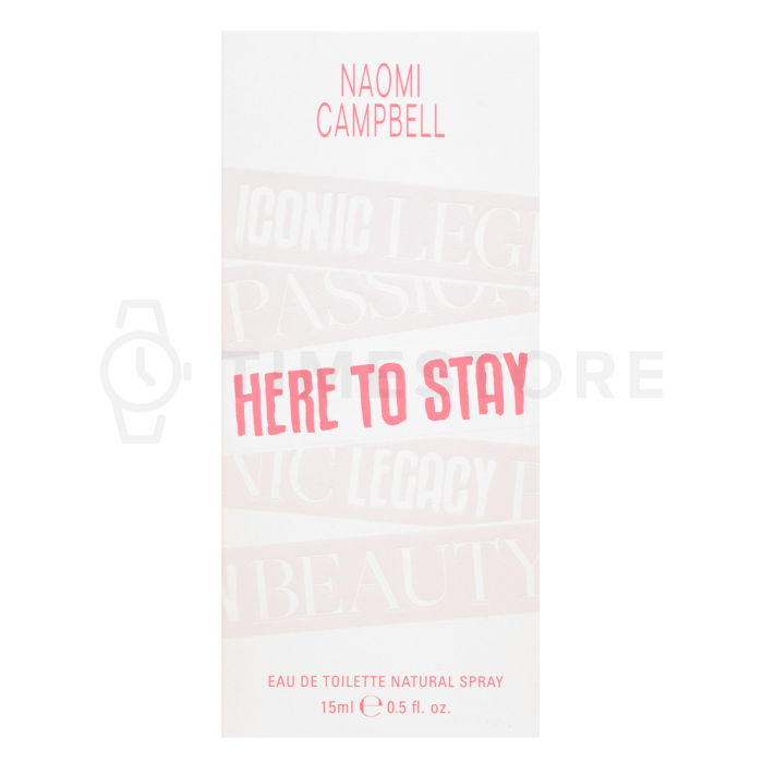 Naomi Campbell Here To Shine Eau de Toilette para mujer 15 ml