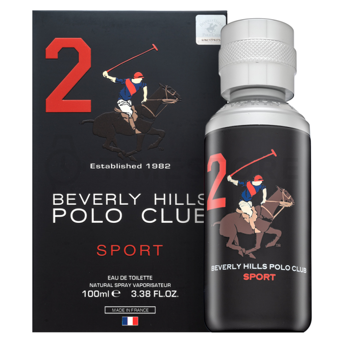 Beverly Hills Polo Club 2 Sport Eau de Toilette da uomo 100 ml
