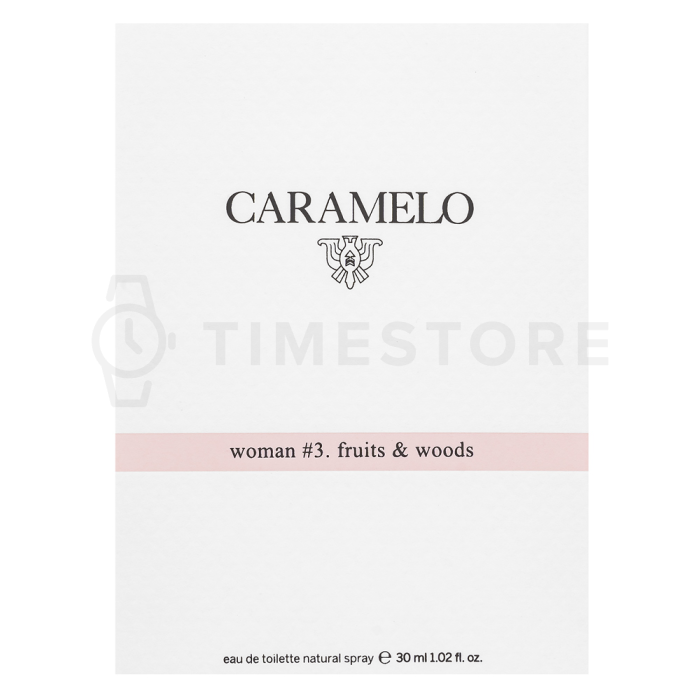 Caramelo Woman #3 Fruits & Woods Eau de Toilette da donna 30 ml