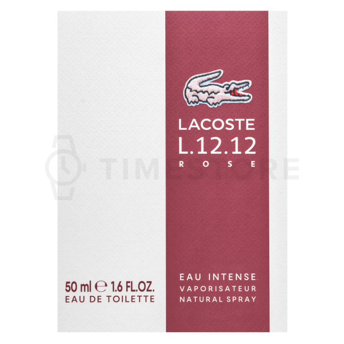 Lacoste L.12.12 Rose Eau Intense Eau de Toilette para mujer 50 ml