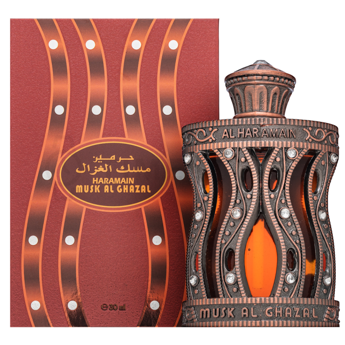 Al Haramain Musk Al Ghazal Parfémovaný olej unisex 30 ml