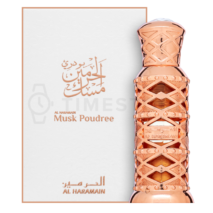 Al Haramain Musk Poudree Olejek perfumowany unisex 12 ml