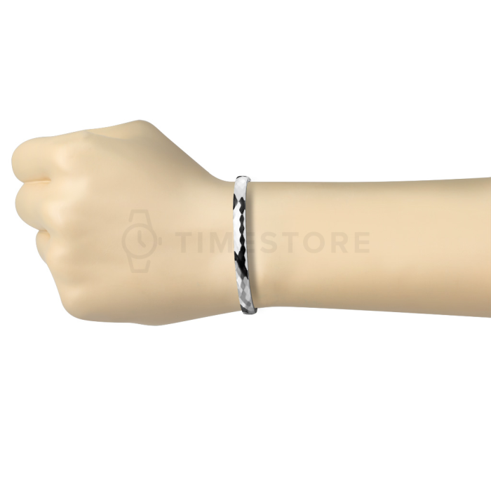 Brățară din oțel inoxidabil cu suprafață periată