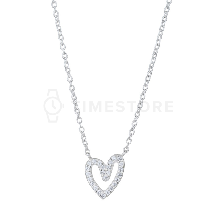 Colier din argint cu inimă