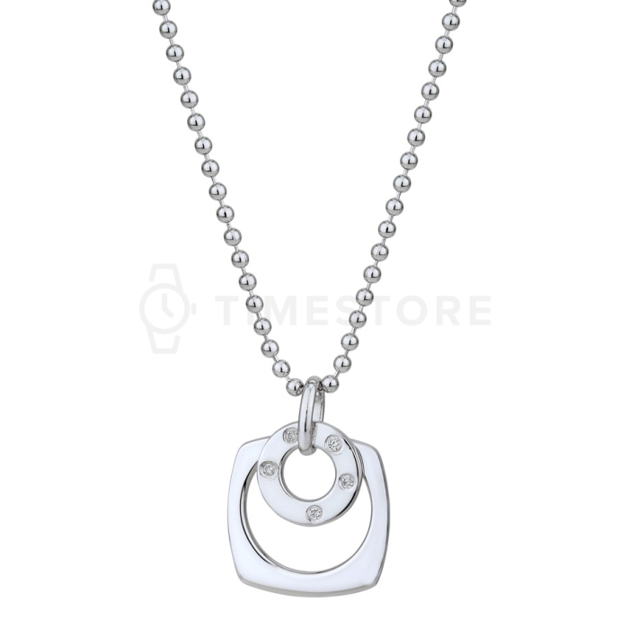 Colier din argint cu diamant