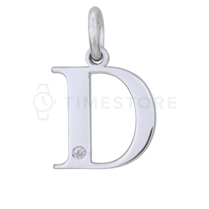 Ezüst medál gyémánttal