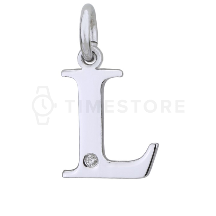 Pandantiv din argint cu diamant