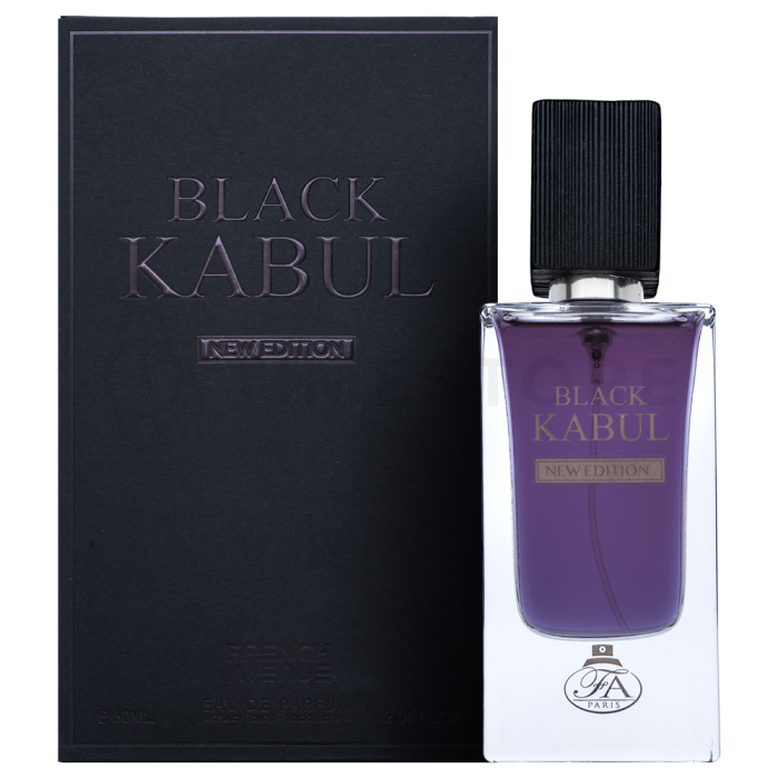 French Avenue Black Kabul New Edition Eau de Parfum férfiaknak 60 ml