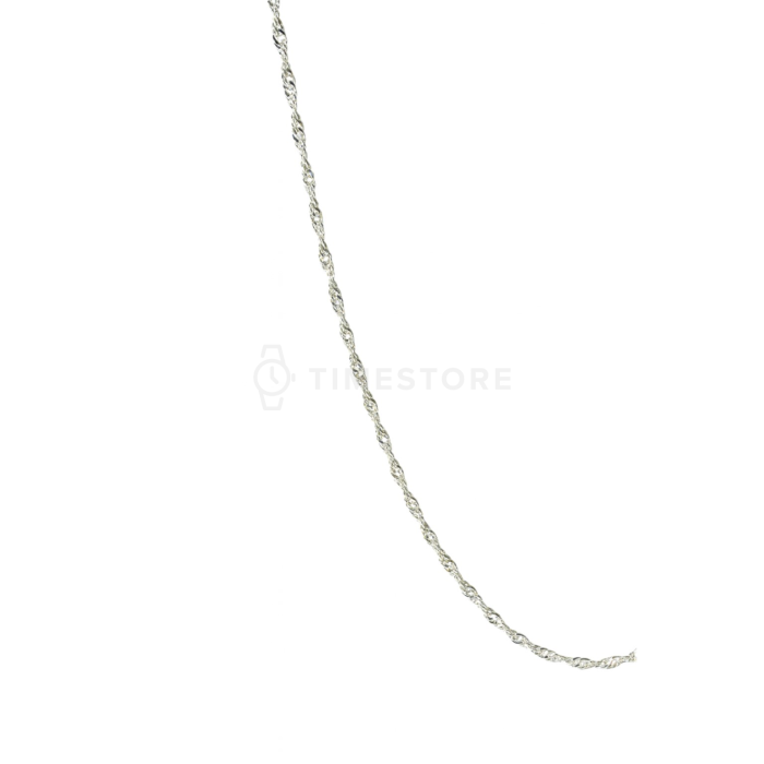 Catena d'argento, design delicato