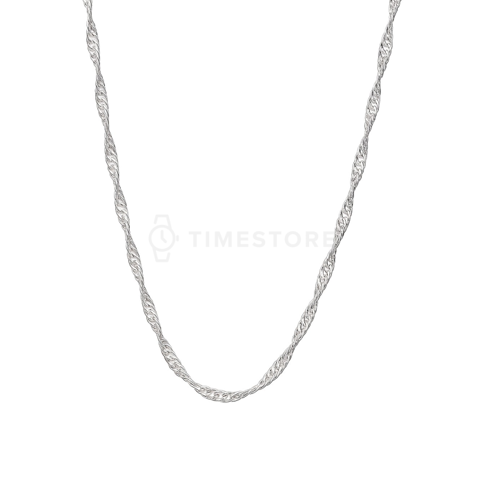 Catena d'argento, design delicato