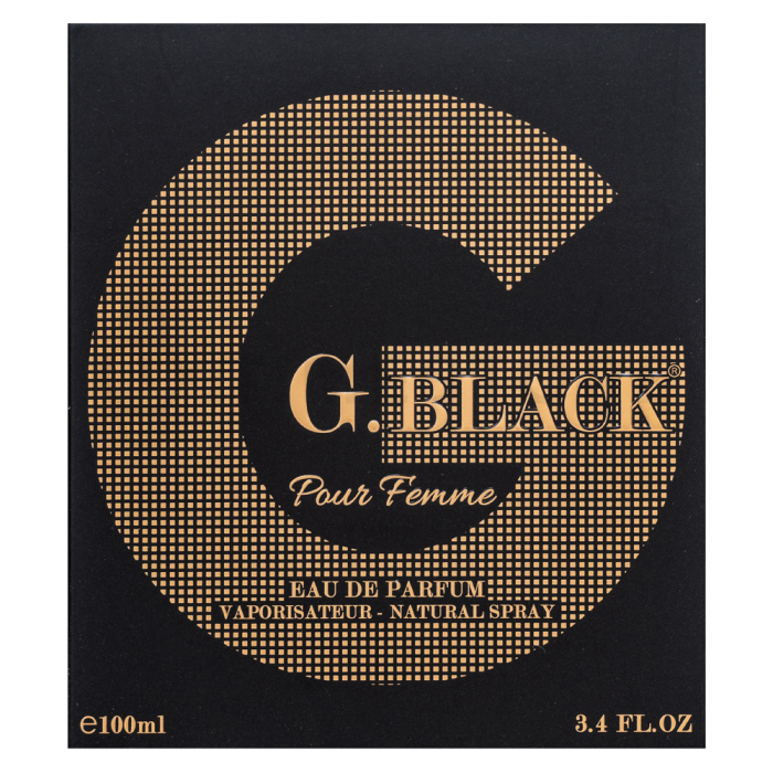 Paris Corner G. Black Pour Femme Eau de Parfum da donna 100 ml