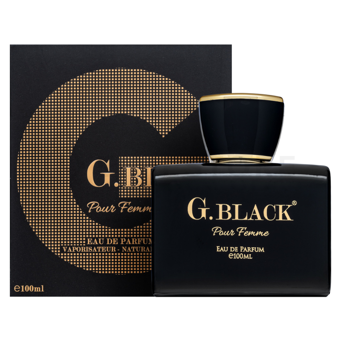 Paris Corner G. Black Pour Femme Eau de Parfum da donna 100 ml