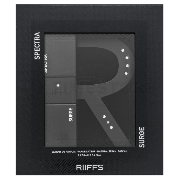 Riiffs Surge & Spectra Parfum bărbați 2 x 50 ml