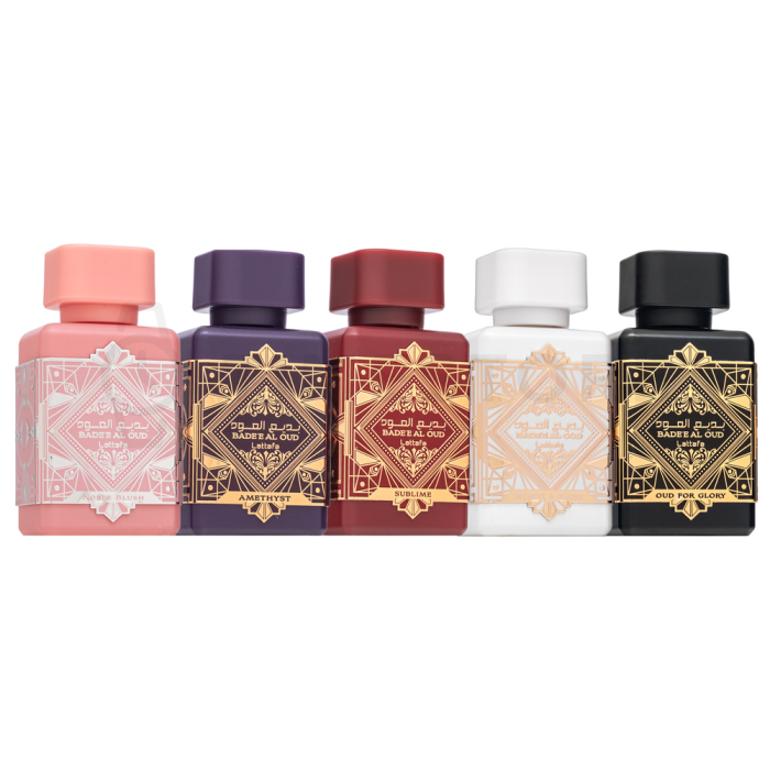 Lattafa Badee Al Oud Collection darilni komplet unisex Set 5 x 5 ml