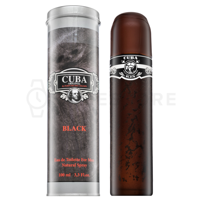 Cuba Black Eau de Toilette bărbați 100 ml