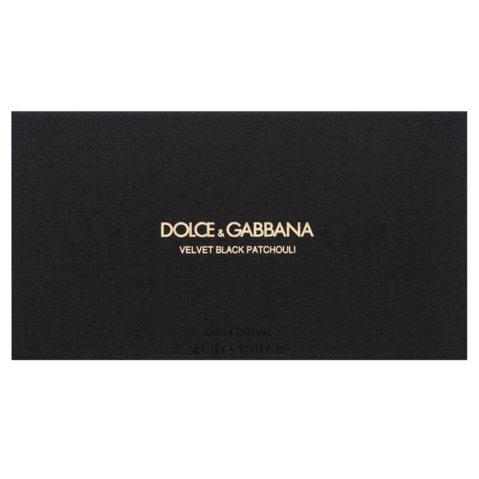 Dolce & Gabbana Velvet Black Patchouli Eau de Parfum uniszex 50 ml