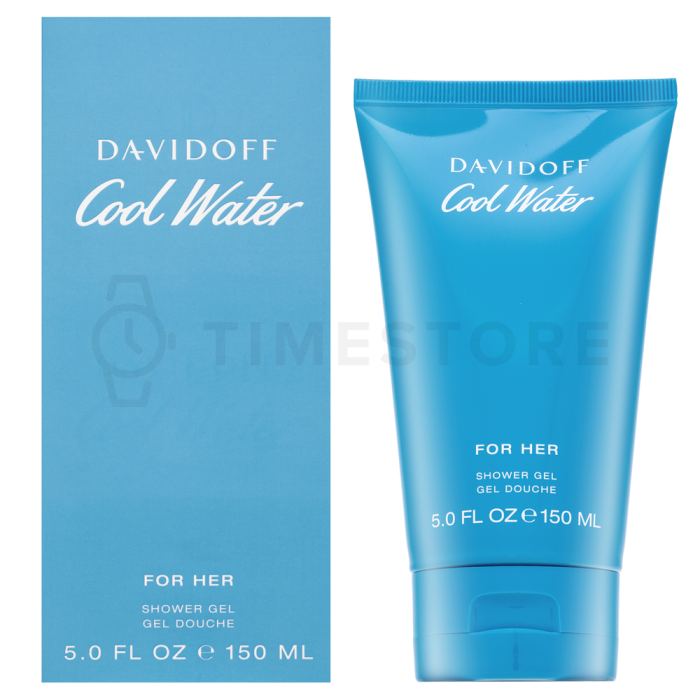 Davidoff Cool Water Woman sprchový gel pro ženy 150 ml