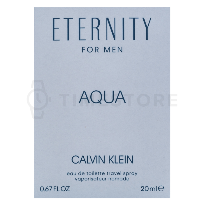 Calvin Klein Eternity Aqua for Men Eau de Toilette bărbați 20 ml