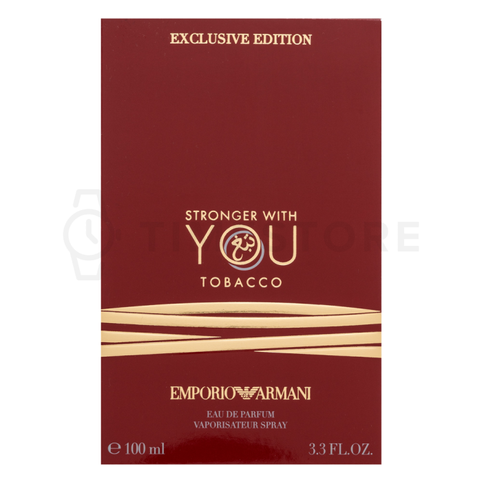Armani (Giorgio Armani) Stronger With You Tobacco Eau de Parfum para hombre 100 ml
