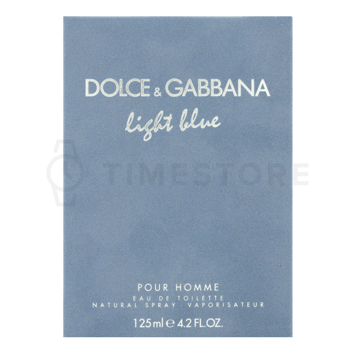 Dolce & Gabbana Light Blue Pour Homme Eau de Toilette férfiaknak 125 ml