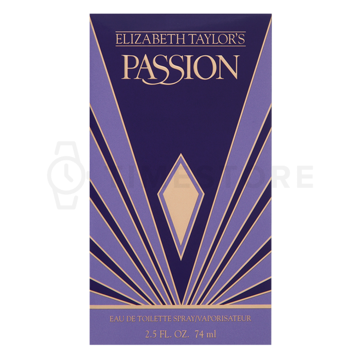 Elizabeth Taylor Passion Eau de Toilette para mujer 74 ml