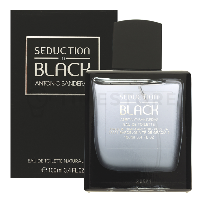Antonio Banderas Seduction in Black Eau de Toilette da uomo 100 ml