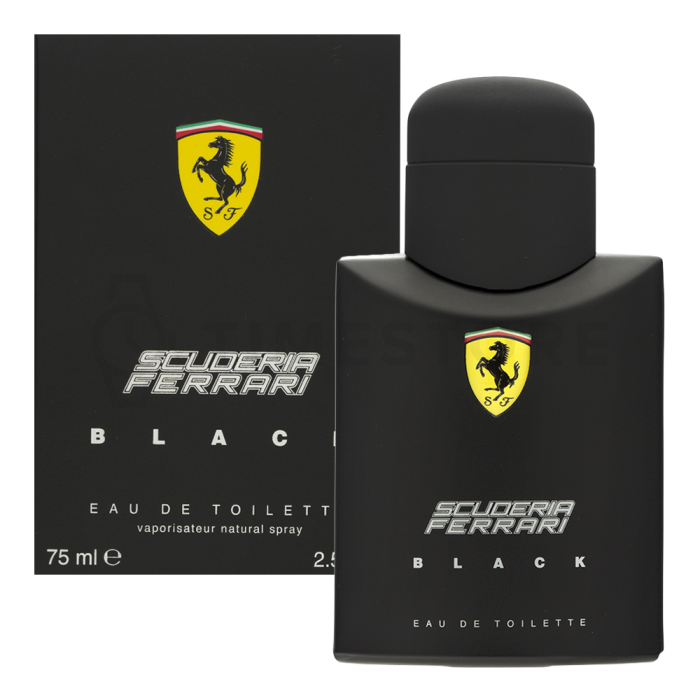 Ferrari Scuderia Black toaletná voda pre mužov 75 ml