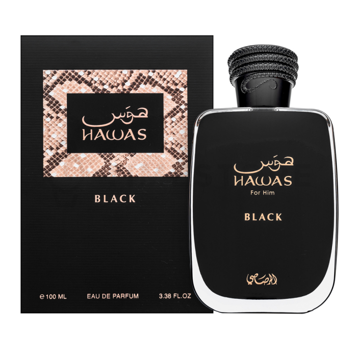 Rasasi Hawas Black Eau de Parfum para hombre 100 ml