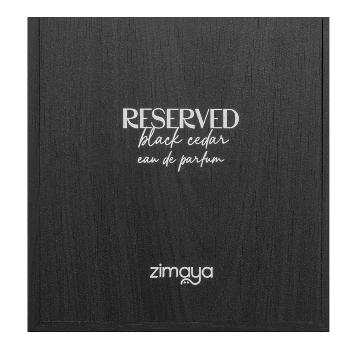 Zimaya Reserved Black Cedar Eau de Parfum uniszex 100 ml