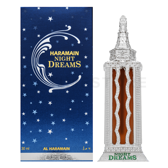 Al Haramain Night Dreams Silver Parfumirano olje unisex 30 ml