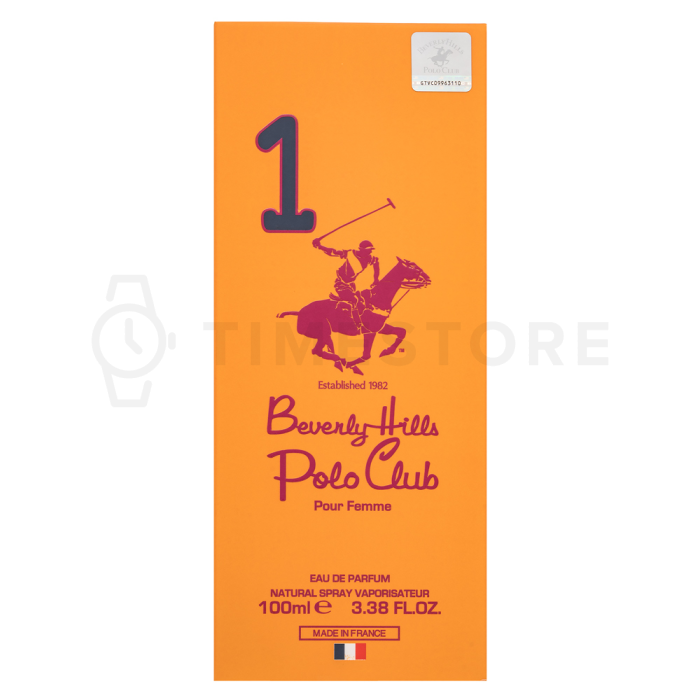 Beverly Hills Polo Club 1 Sport Eau de Parfum nőknek 100 ml