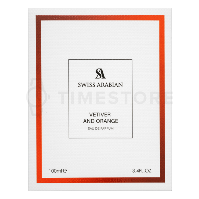 Swiss Arabian Vetiver and Orange woda perfumowana dla mężczyzn 100 ml