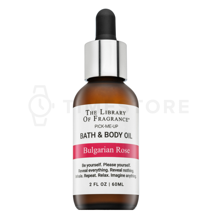 The Library Of Fragrance Bulgarian Rose testápoló olaj uniszex 60 ml