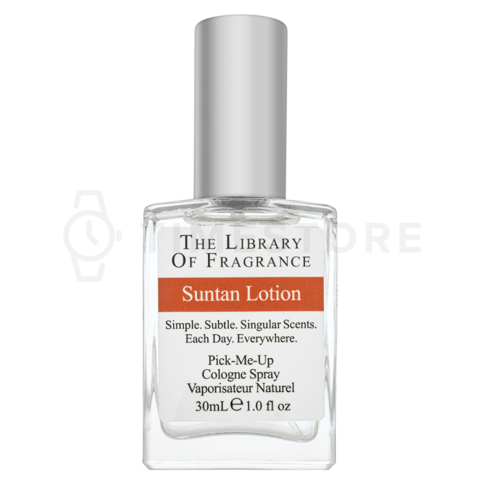 The Library Of Fragrance Suntan Lotion kolínská voda unisex 30 ml