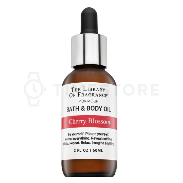 The Library Of Fragrance Cherry Blossom testápoló olaj uniszex 60 ml