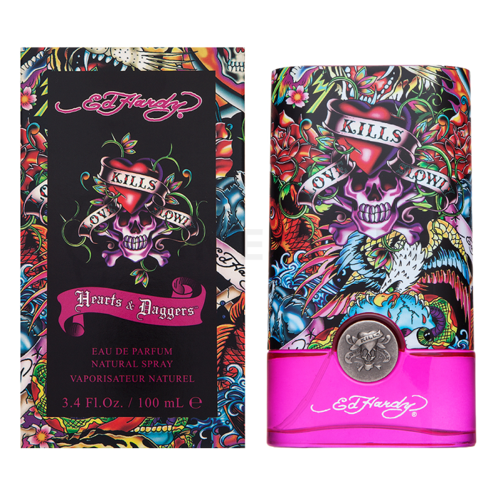 Christian Audigier Ed Hardy Hearts & Daggers for Her Eau de Parfum nőknek 100 ml