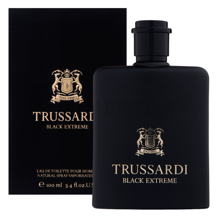 Trussardi Black Extreme Eau de Toilette férfiaknak 100 ml