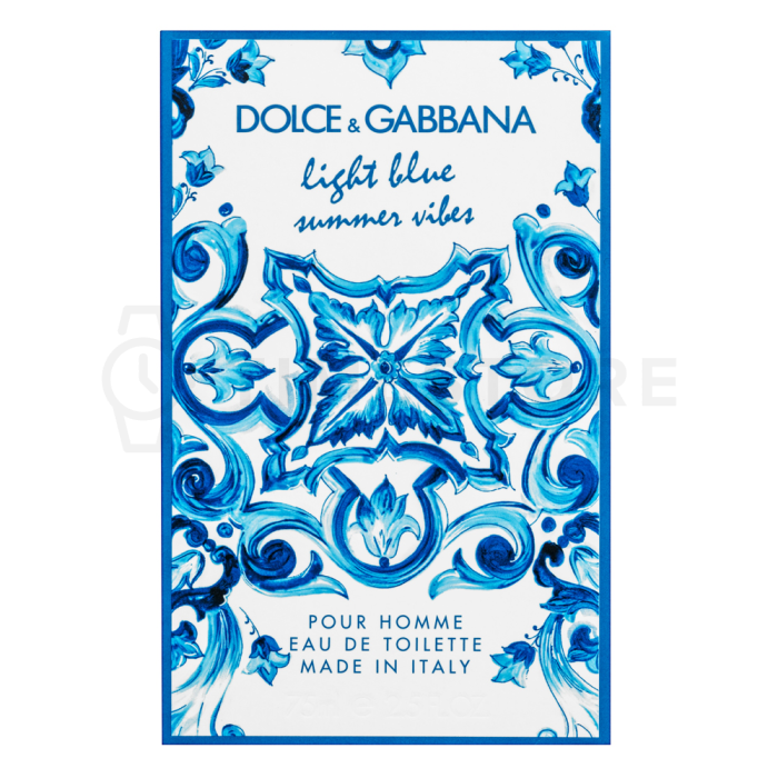 Dolce & Gabbana Light Blue Summer Vibes Pour Homme Eau de Toilette férfiaknak 75 ml