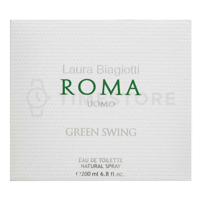 Laura Biagiotti Roma Uomo Green Swing Toaletna voda za moške 200 ml