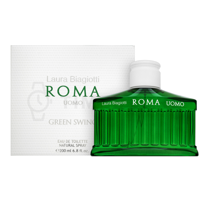 Laura Biagiotti Roma Uomo Green Swing Toaletna voda za moške 200 ml