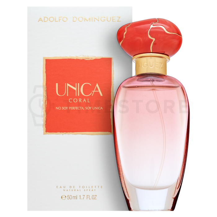 Adolfo Dominguez Unica Coral Eau de Toilette nőknek 50 ml