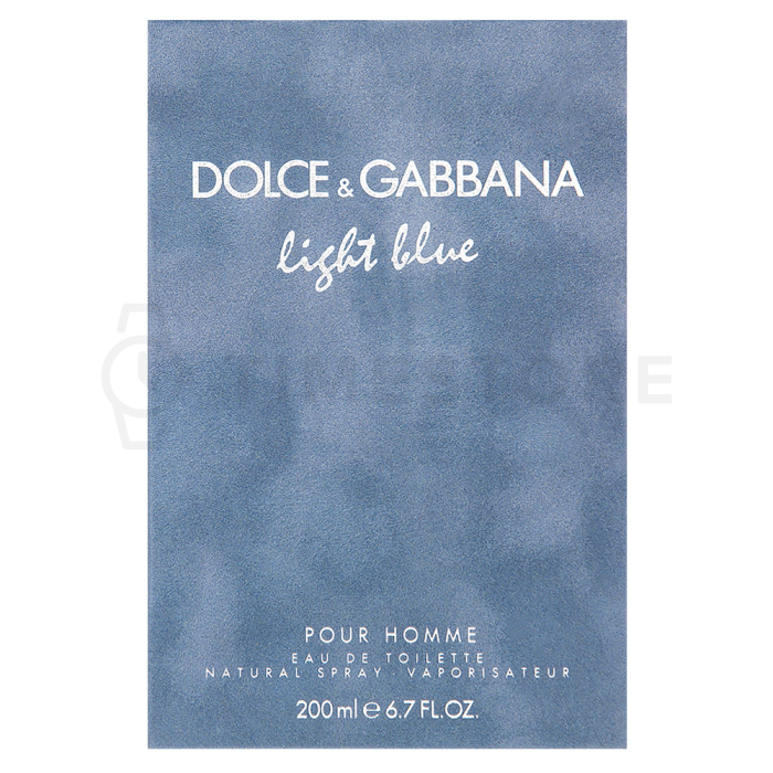 Dolce & Gabbana Light Blue Pour Homme Eau de Toilette férfiaknak 200 ml