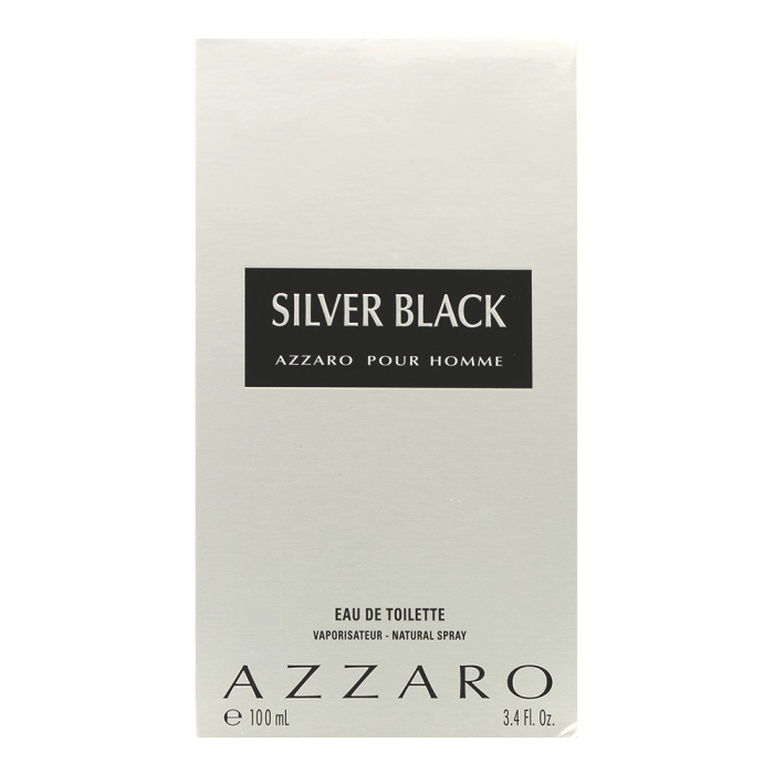 Azzaro Silver Black Eau de Toilette da uomo 100 ml