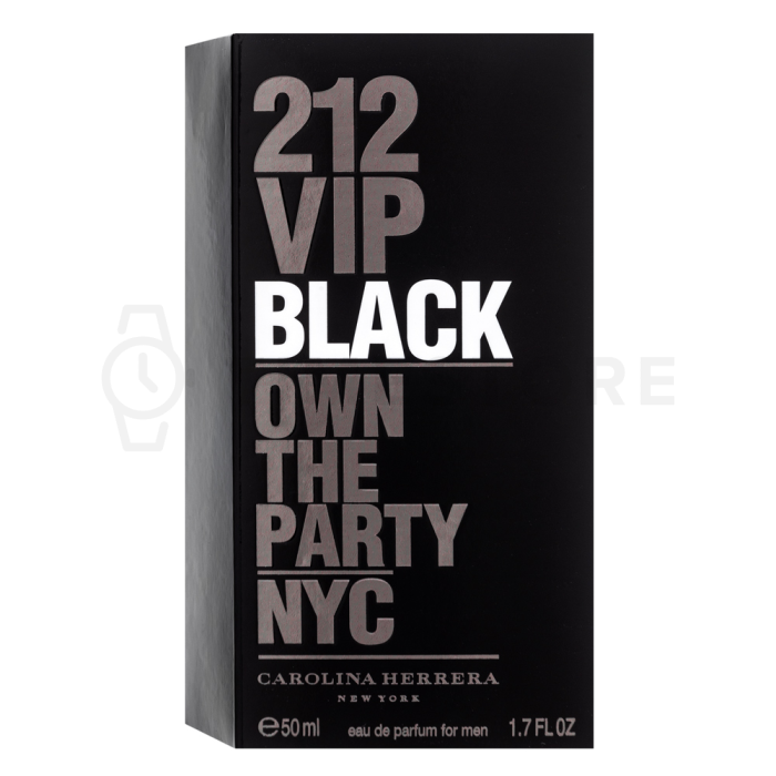 Carolina Herrera 212 VIP Black Eau de Parfum da uomo 50 ml