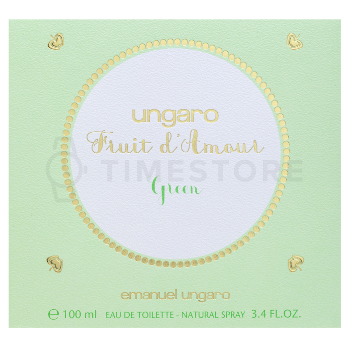 Emanuel Ungaro Fruit d'Amour Green Eau de Toilette para mujer 100 ml