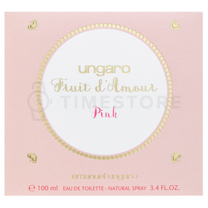 Emanuel Ungaro Fruit d'Amour Pink Eau de Toilette nőknek 100 ml