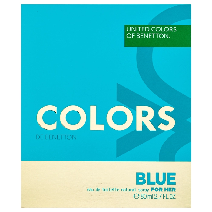 Benetton Colors de Benetton Blue Eau de Toilette da donna 80 ml